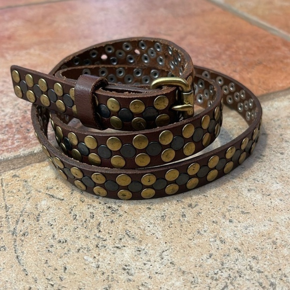 J. Crew grommet belt size small